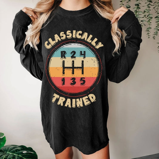 Classically Trained Washed Long Sleeve Tee