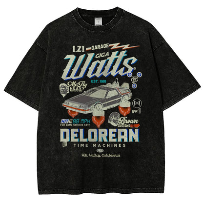 Gigawatts Garage Remix Vintage Distressed T-shirt