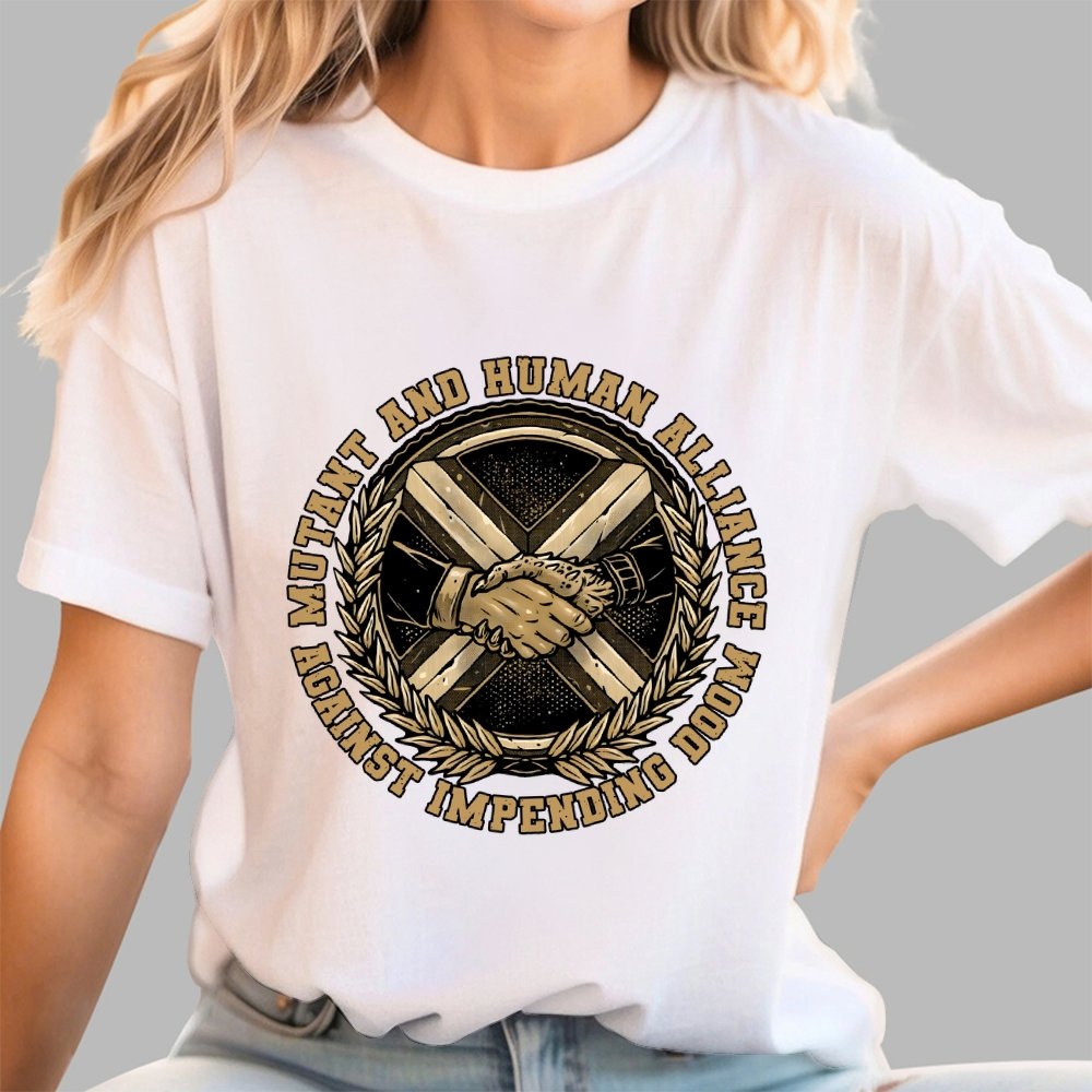 Mutant and Human Alliance Geek T-Shirt