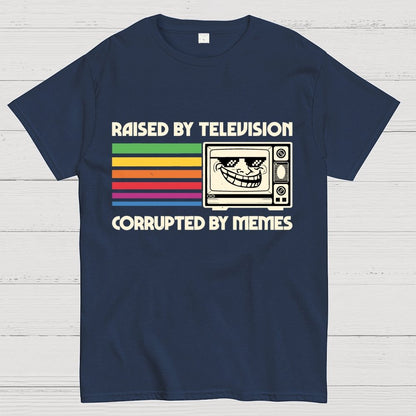 Corrupted by Memes Geek T-Shirt