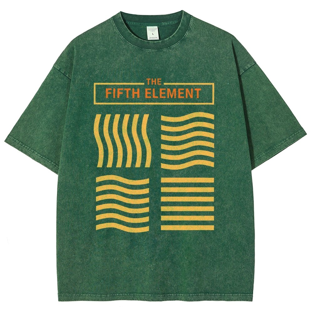 Elemental Stones Nerd Vintage Distressed T-shirt
