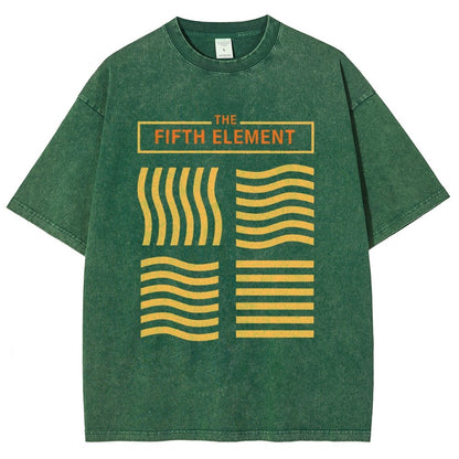 Elemental Stones Nerd Vintage Distressed T-shirt