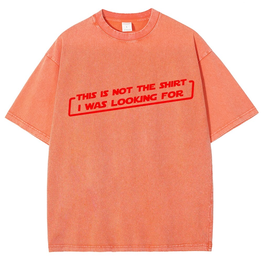 Not the Shirt Vintage Distressed T-shirt