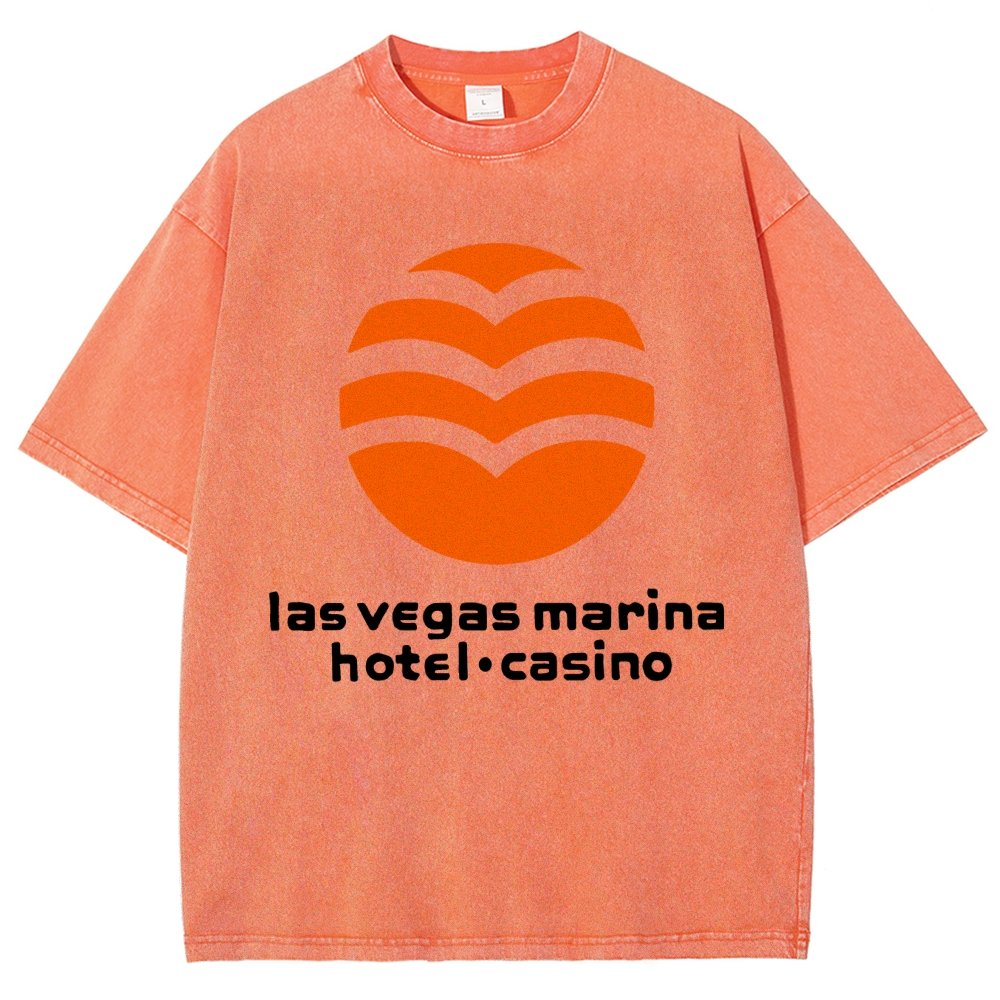 Marina Hotel & Casino - Vintage Las Vegas Vintage Distressed T-shirt