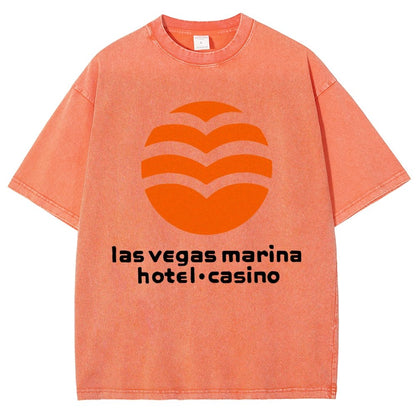 Marina Hotel & Casino - Vintage Las Vegas Vintage Distressed T-shirt