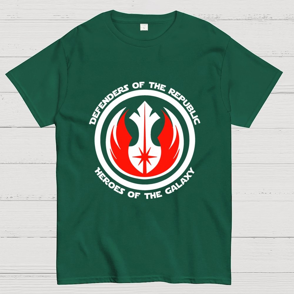 Protectors Of The Republic Heroes Of The Galaxy Geek T-Shirt