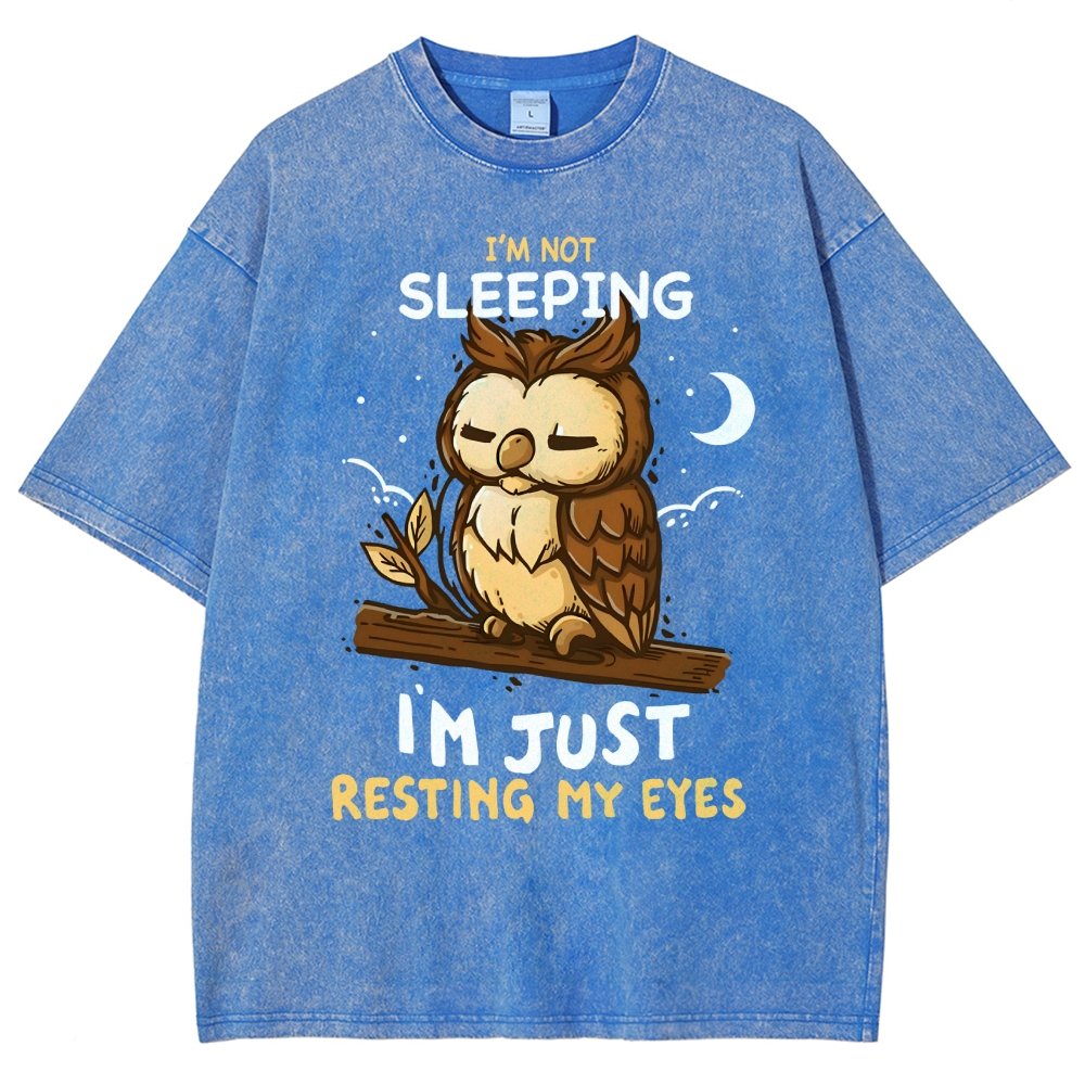 Just Resting My Eyes Vintage Distressed T-shirt