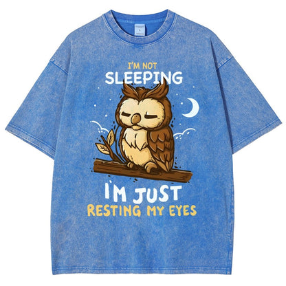 Just Resting My Eyes Vintage Distressed T-shirt