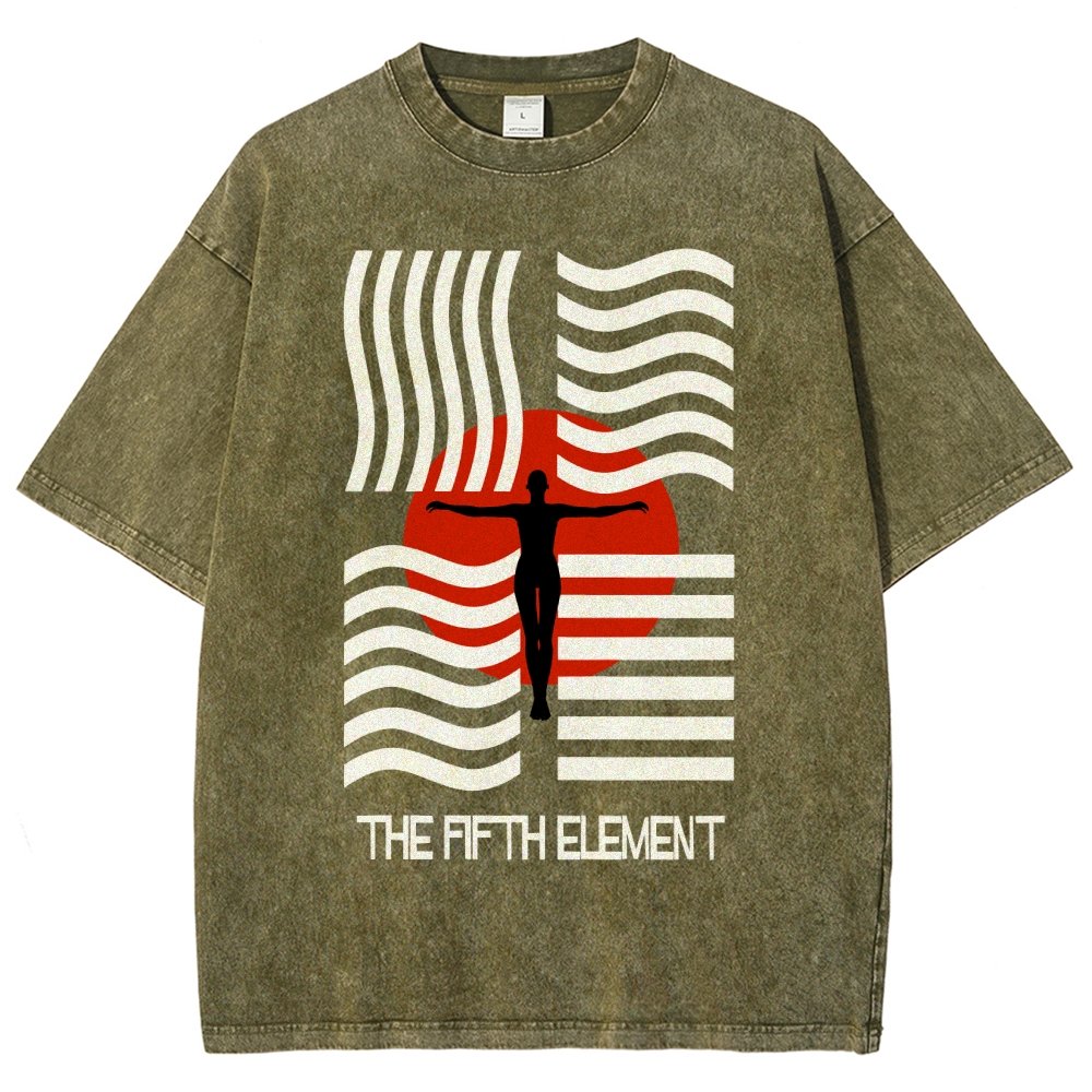 The Fifth Element Vintage Distressed T-shirt