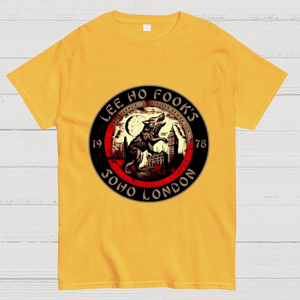 Lee Ho Fooks - Soho London - 1978 Werewolves of London Unisex Geek T-Shirt
