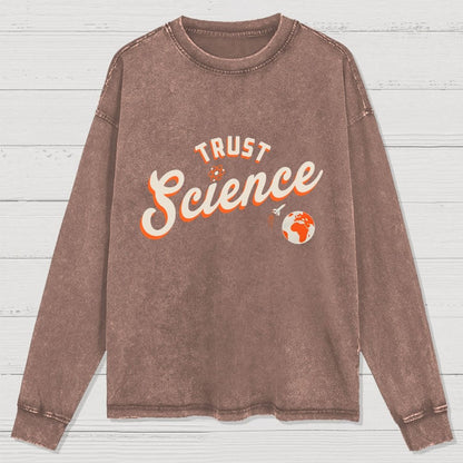 Vintage Science Trust Washed Long Sleeve Tee