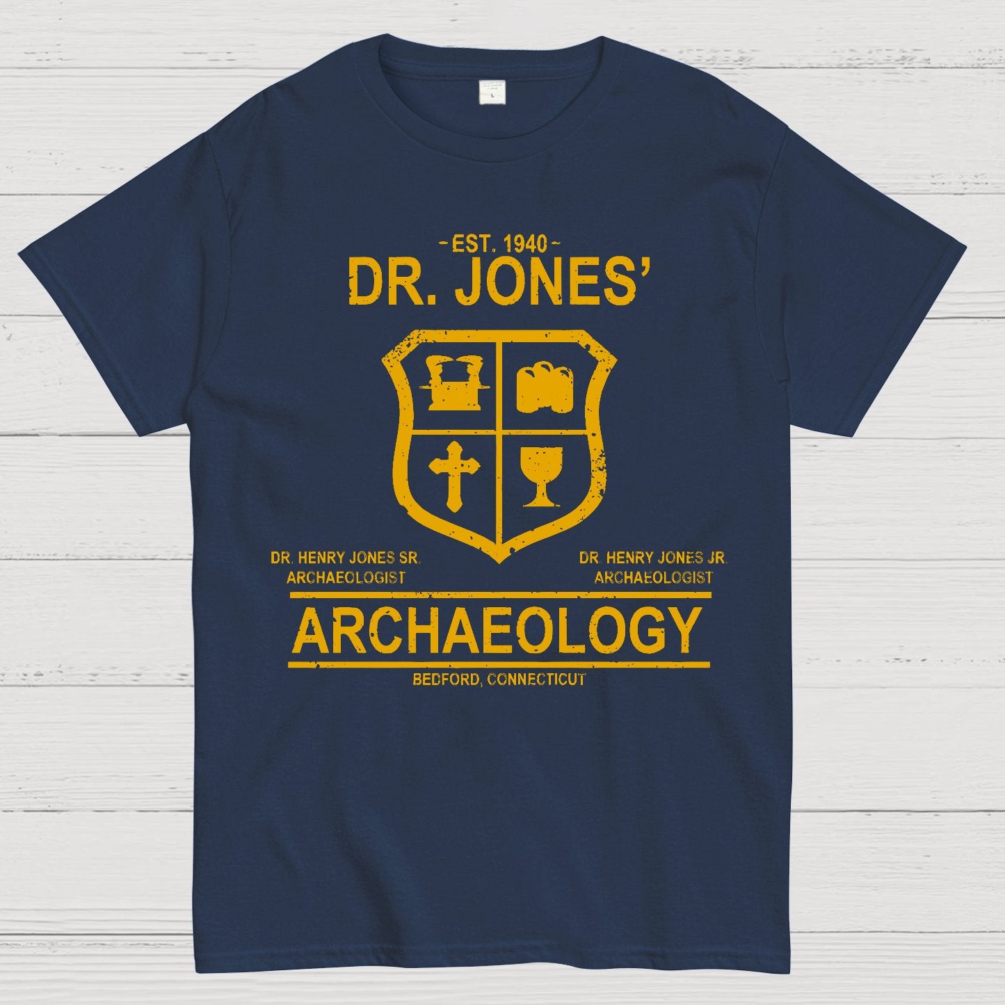 Dr. Explorer Archaeology Vintage Retro Geek T-Shirt