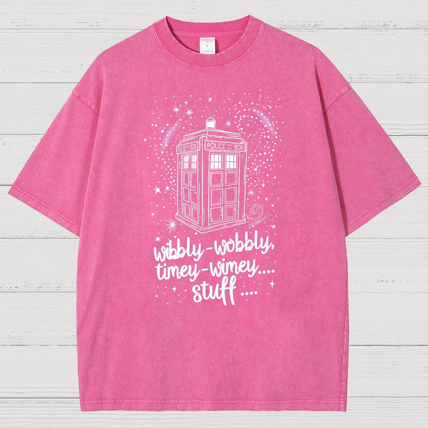 Wibbly wobbly timey wimey Christmas Vintage Distressed T-shirt