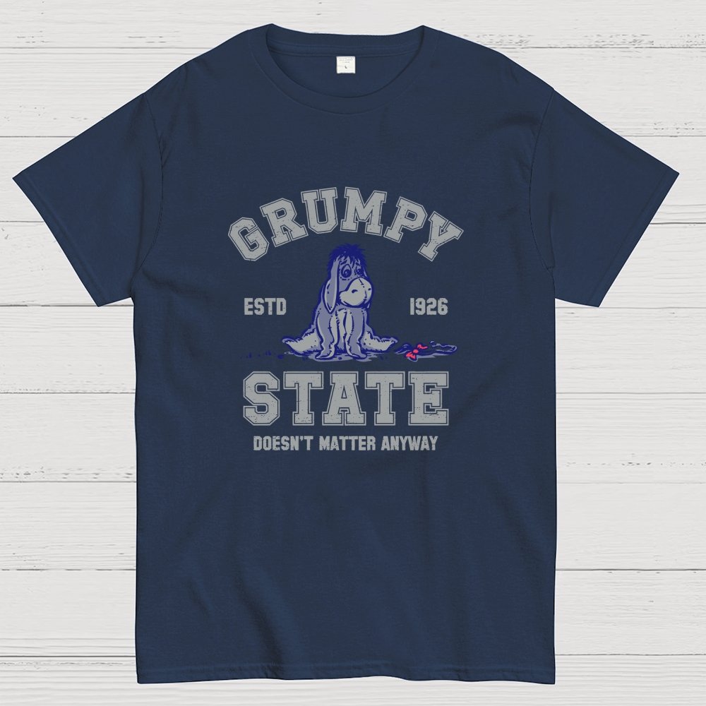 Grumpy State Geek T-Shirt
