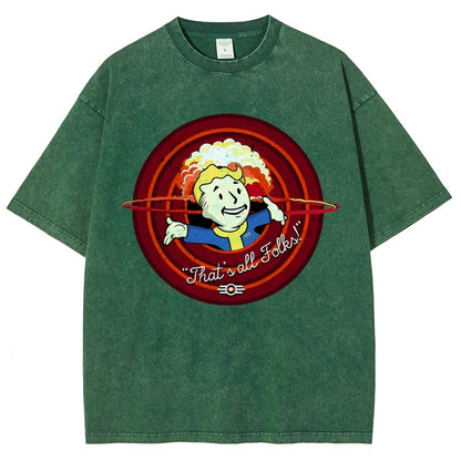 That's all folks Vintage Distressed T-shirt
