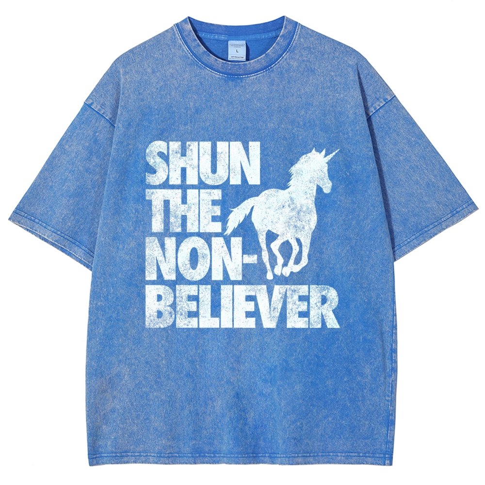 Shun the Non-Believer! Vintage Distressed T-shirt