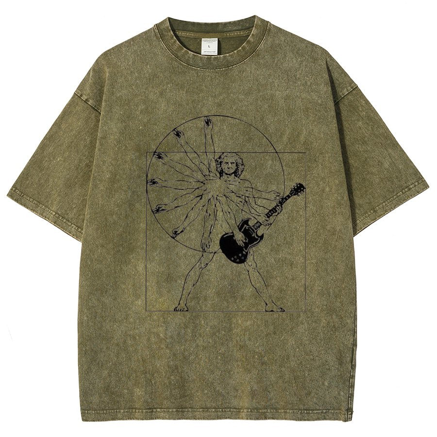 Funny Vintage Distressed T-shirt