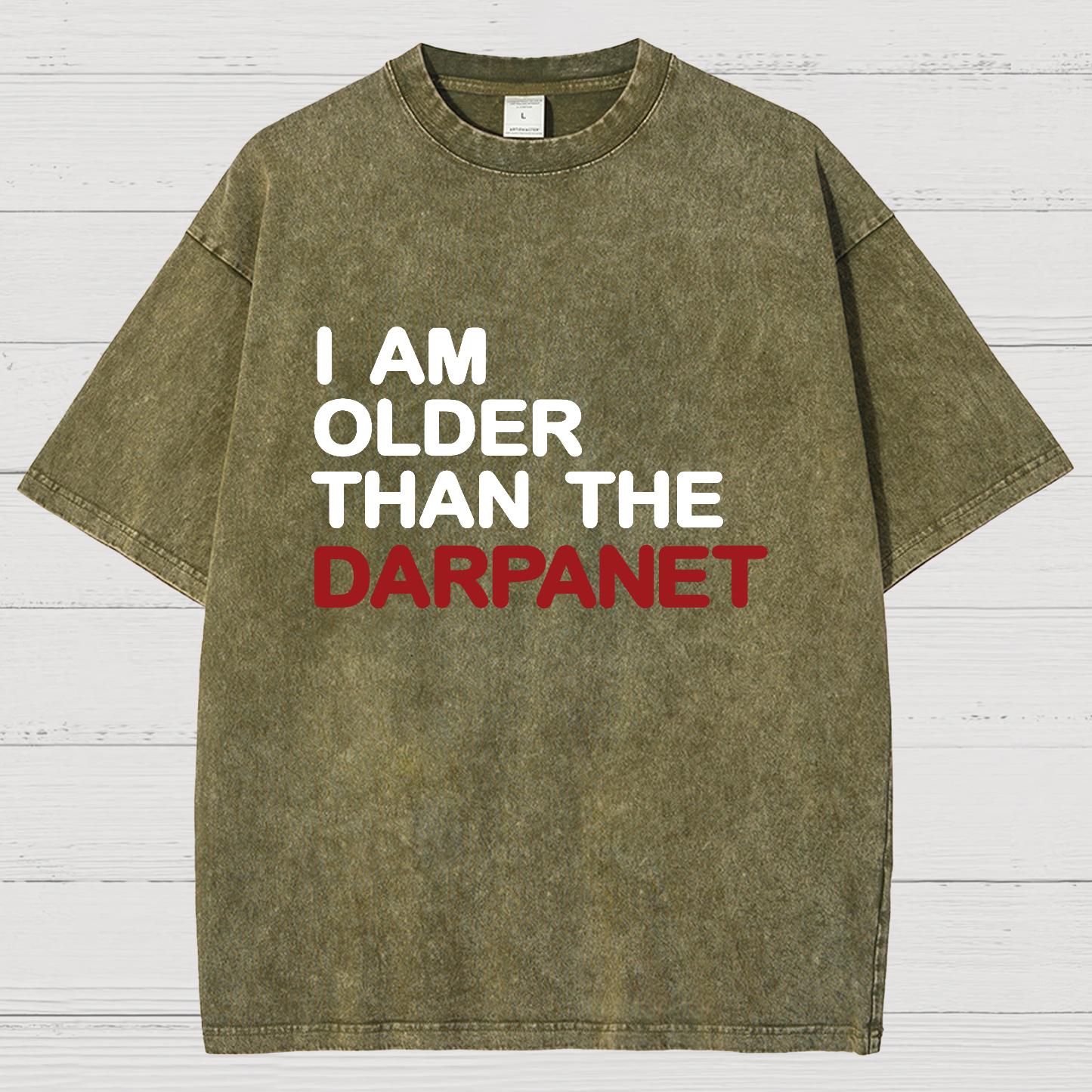 I Am Older Than The Darpanet Vintage Distressed T-shirt