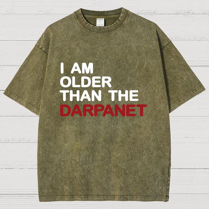 I Am Older Than The Darpanet Vintage Distressed T-shirt