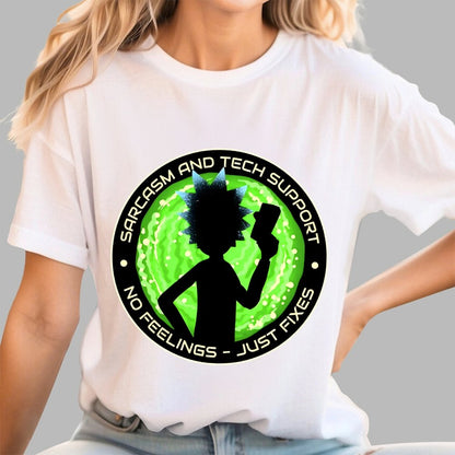 Sarcasm And Tech Support Scientist Geek T-Shirt