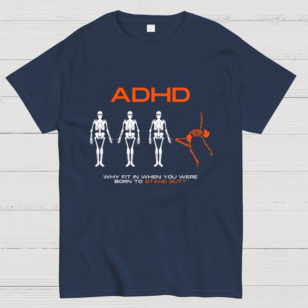 ADHD AWARENESS Unisex Geek T-Shirt