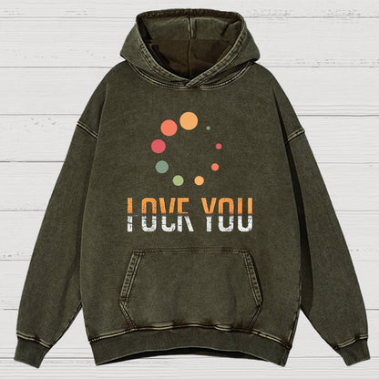 Complex Emotions Loading Vintage Distressed Hoodie