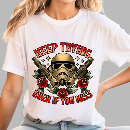 Keep On Aiming Geek T-Shirt