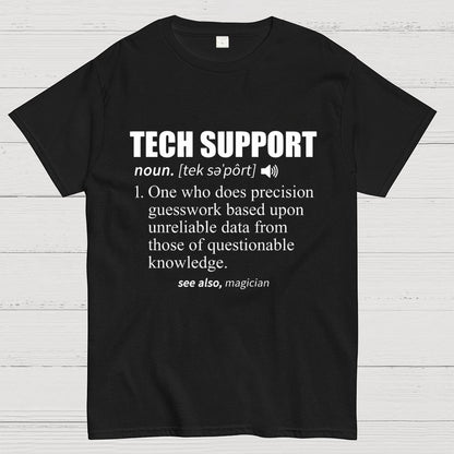 Tech Support Definition Geek T-Shirt