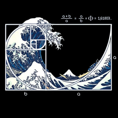 The Great Fibonacci Wave Science Vintage Distressed Washed Tank