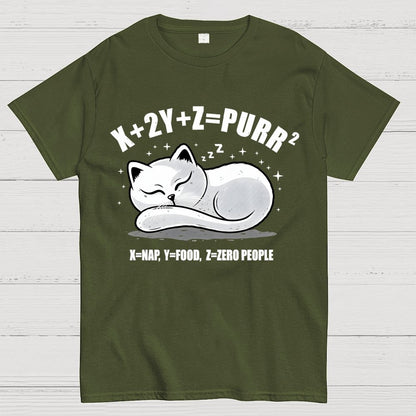 Purrfect Equation Geek T-Shirt