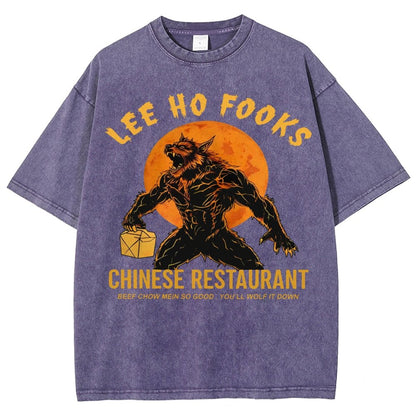 Lee Ho Fooks  Vintage Distressed T-shirt
