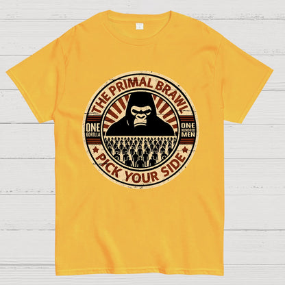100 Men vs 1 Gorilla Geek T-Shirt