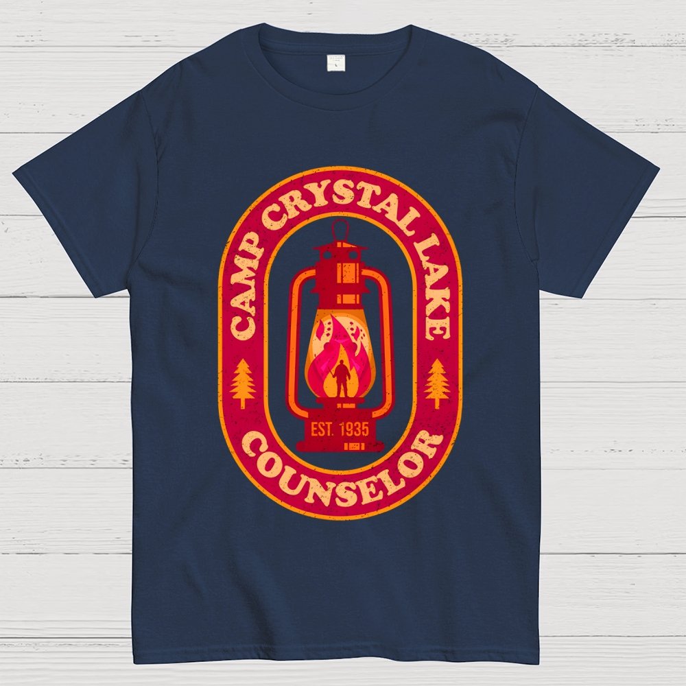 Camp Mystic Lake Counselor For Halloween Season Geek T-Shirt