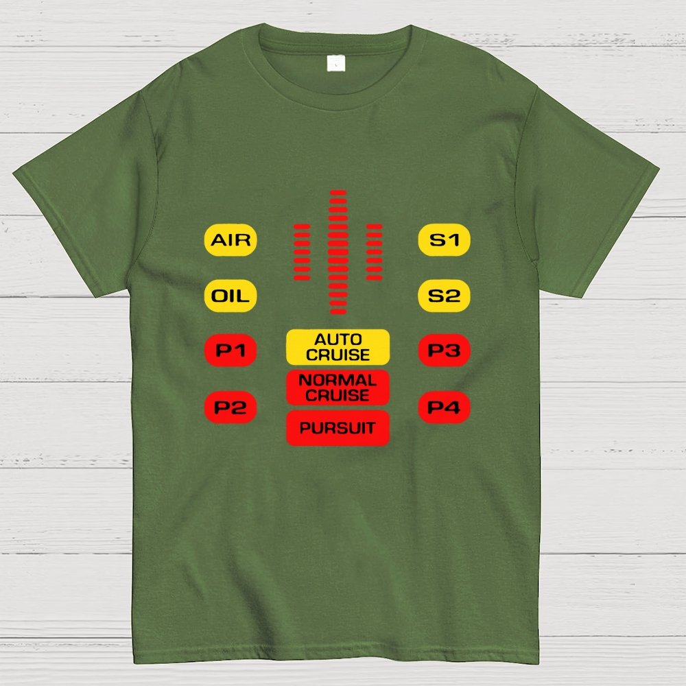 Kit Dashboard Supercar Geek T-Shirt