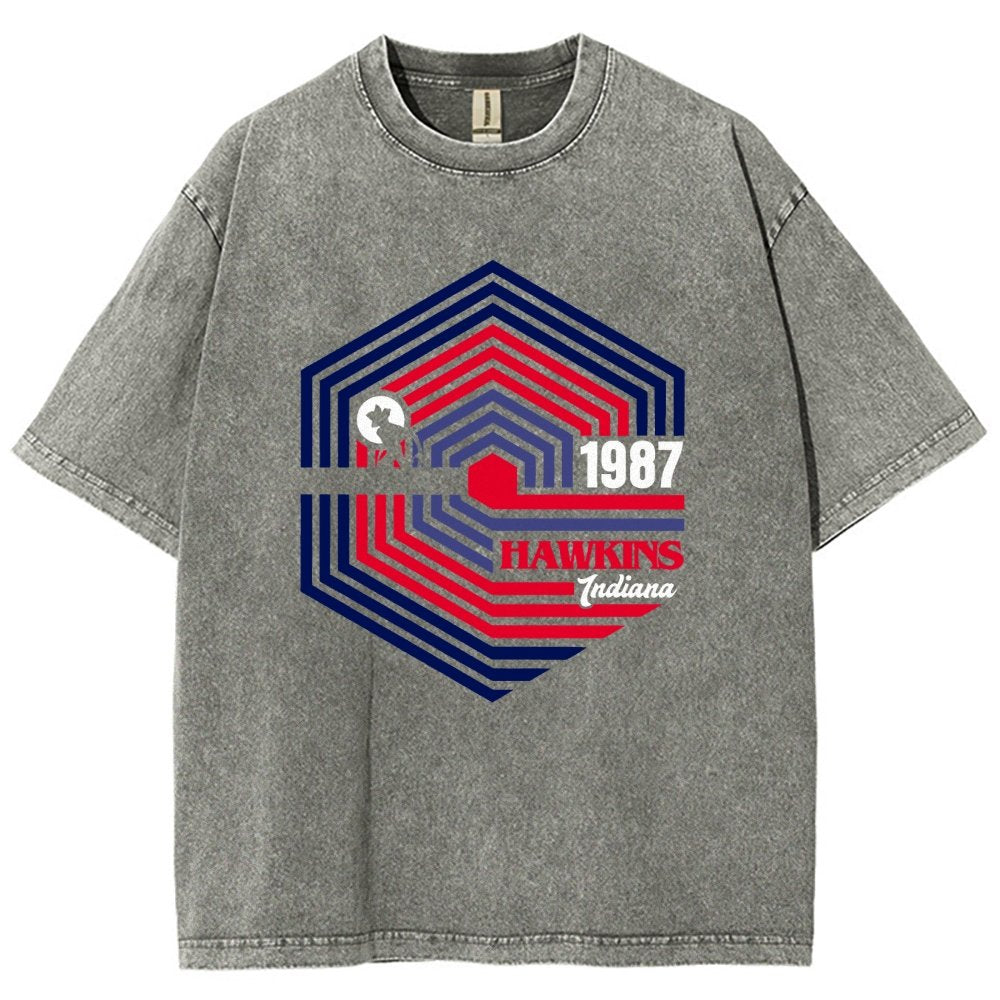 Stranger 87 Vintage Distressed T-shirt