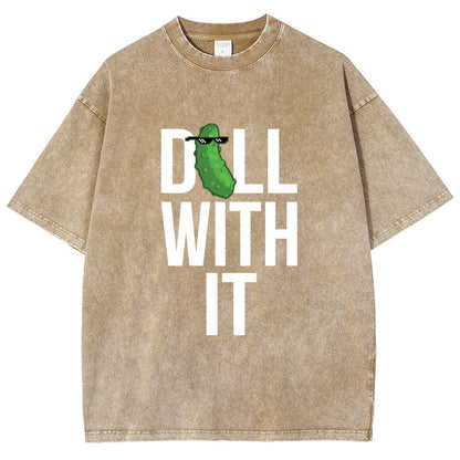 Dill With It Vintage Distressed T-shirt
