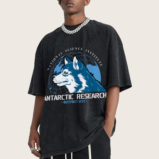 National Science Institute Outpost 31 Vintage Distressed T-shirt