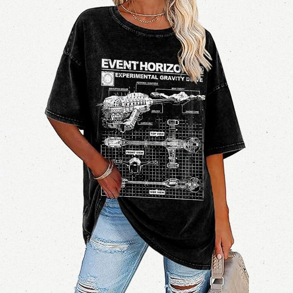 Save Yourself From Hell Vintage Distressed T-shirt