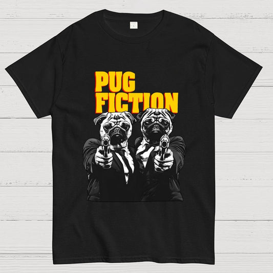 Pug Fiction Geek T-Shirt