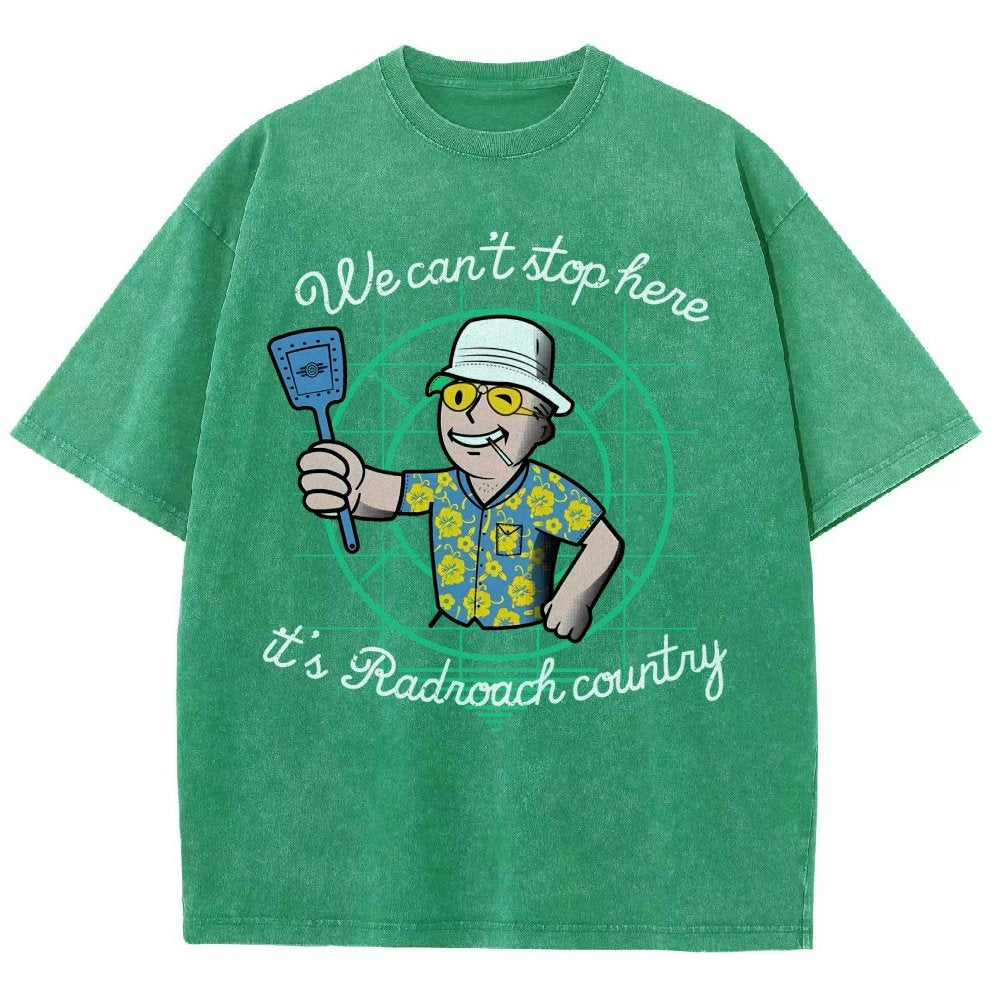 We Can’t Stop Here Vintage Distressed T-shirt