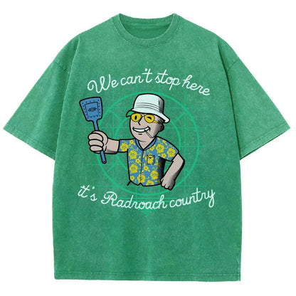We Can’t Stop Here Vintage Distressed T-shirt