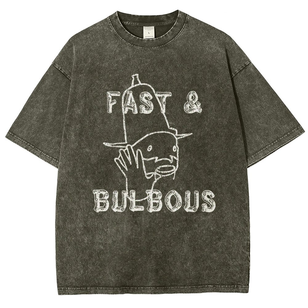 Fast & Bulbous Vintage Distressed T-shirt