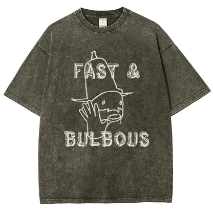 Fast & Bulbous Vintage Distressed T-shirt