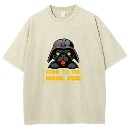 Come To The Bark Side Vintage Distressed T-shirt