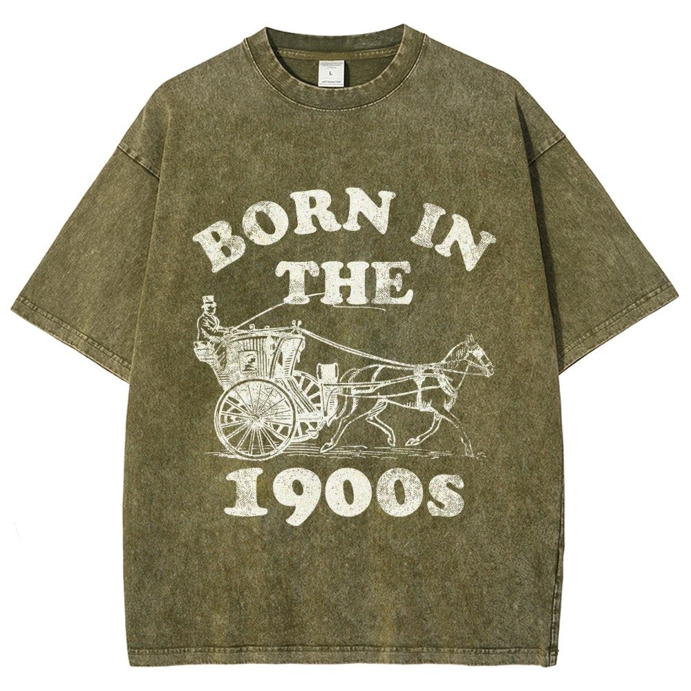 Born In The 1900s Vintage Distressed T-shirt
