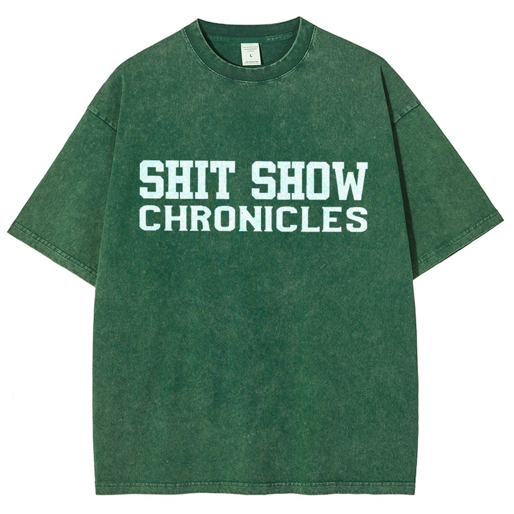 Shit Show Chronicles Vintage Distressed T-shirt