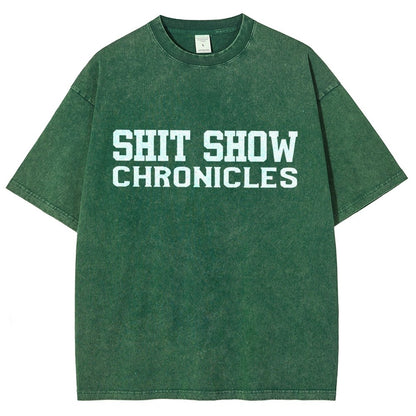 Shit Show Chronicles Vintage Distressed T-shirt