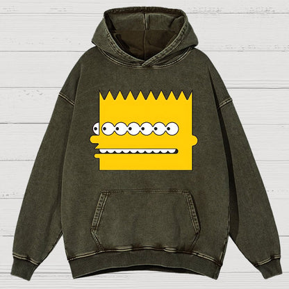 Comics Multi Multi Funny Nerd Vintage Distressed Hoodie