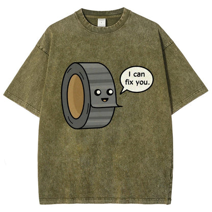 I Can Fix You Vintage Distressed T-shirt