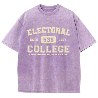 The Electoral College Vintage Distressed T-shirt